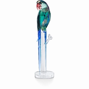 Swarovski Jungle Beats - Green Macaw Decorative Mirror,Home Decor Mirror
