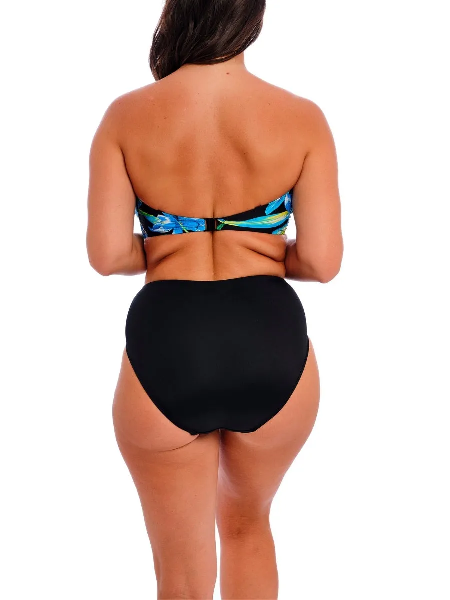 Talm Beach Bandeau Bikini Top - Black