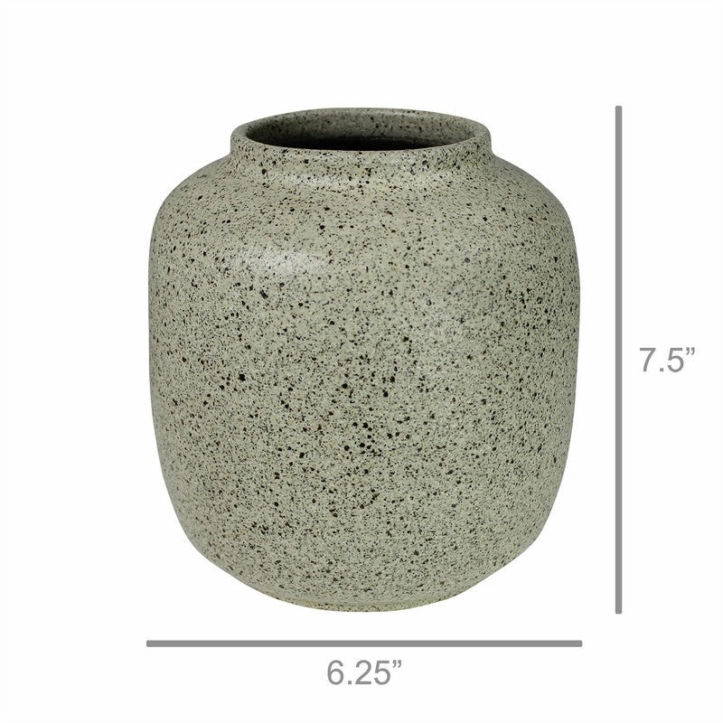 Tarpon Drum Vase, Ceramic