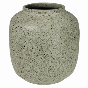 Tarpon Drum Vase, Ceramic Vase,Ceramic Vase