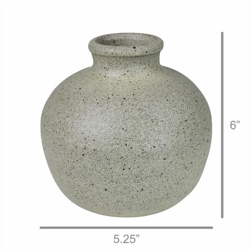 Tarpon Squash Vase, Ceramic
