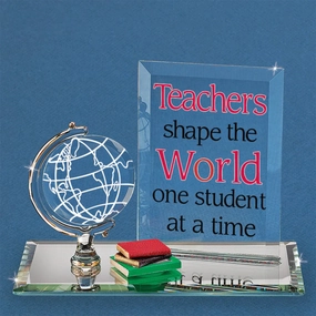 Teachers Shape the World One Student at a Time Decorative Mirror,Home Decor Mirror