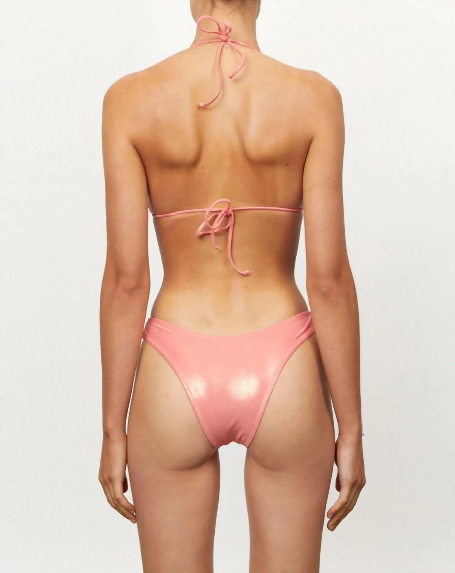 The Luxe 90S Bottom Bikini In Candy
