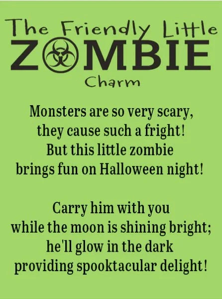 The Friendly Little Zombie Token Charm