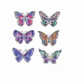 The Miracle of Each Day Butterfly Token Charm Decorative Mirror,Home Decor Mirror