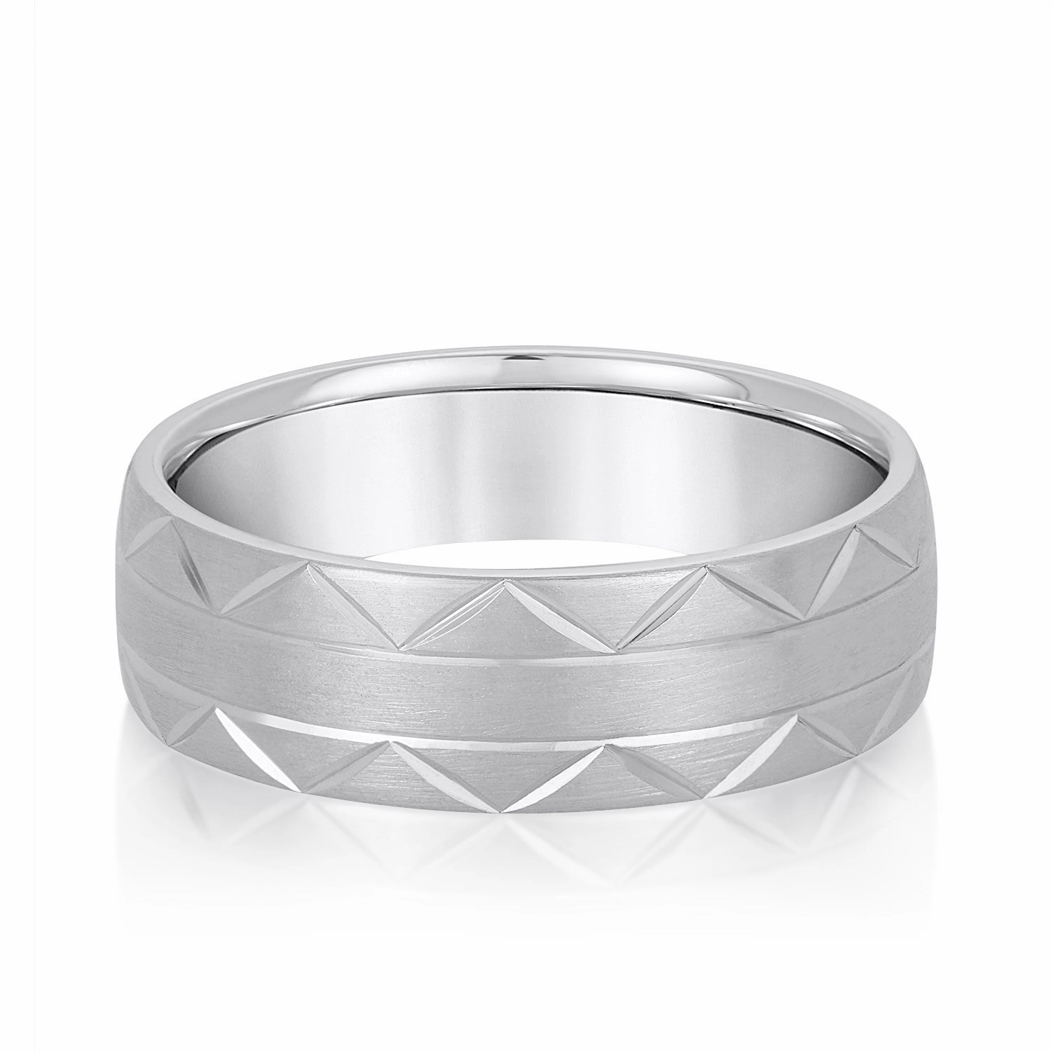 The Warrior Man Mens Wedding Band