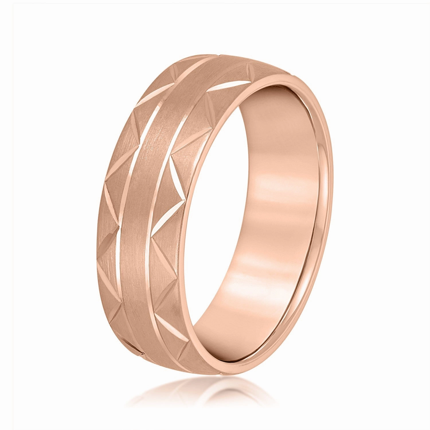 The Warrior Man Mens Wedding Band