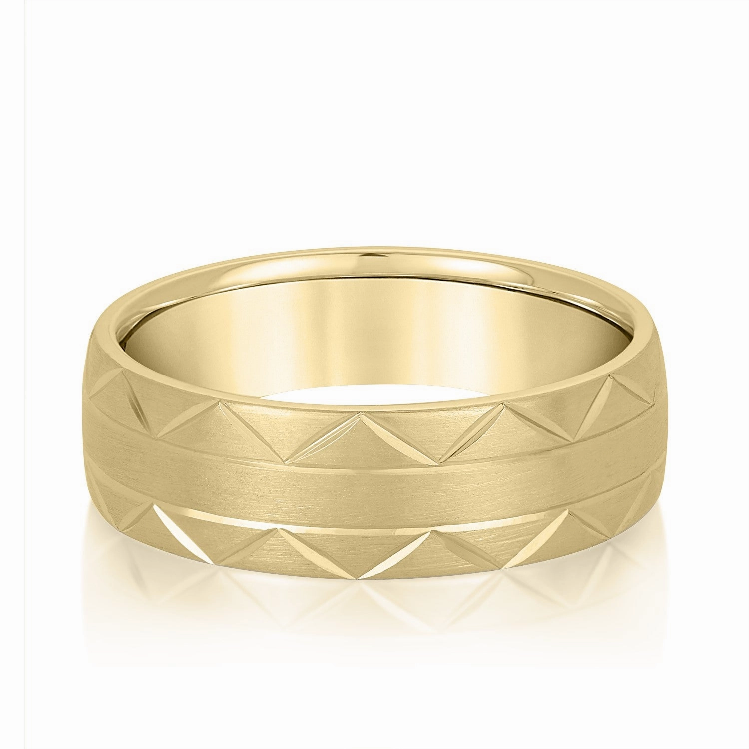 The Warrior Man Mens Wedding Band