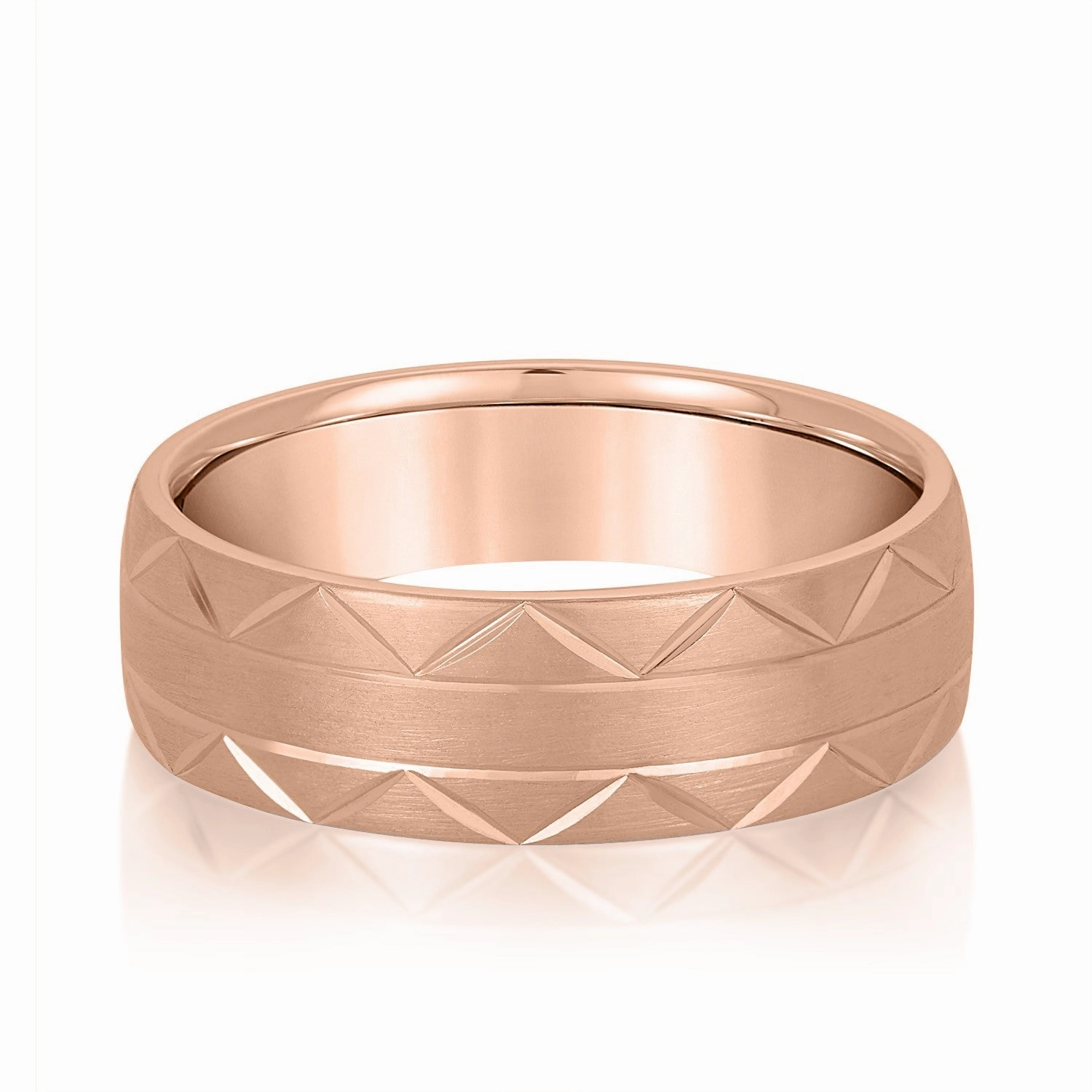 The Warrior Man Mens Wedding Band