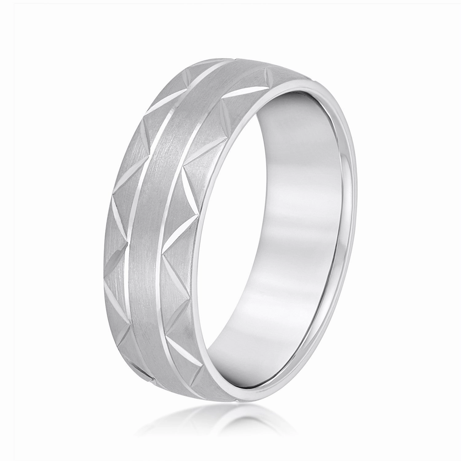 The Warrior Man Mens Wedding Band