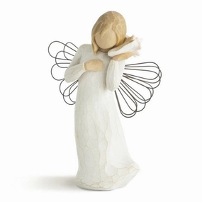 Thinking of You Willow Tree Figurine Decorative Mirror,Home Decor Mirror