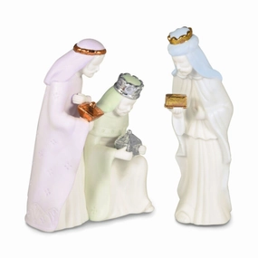 Three Wise Men Nativity Figurines, Set of 2 Decorative Mirror,Home Decor Mirror