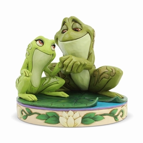 Tiana and Naveen as Frogs Decorative Mirror,Wall Mirror