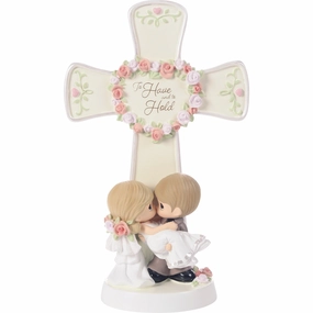 To Have and to Hold Groom Holding Bride Wedding Cross Decorative Mirror,Home Decor Mirror