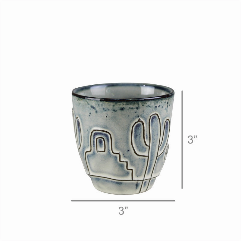 Topac Cachepot, Ceramic - Sm