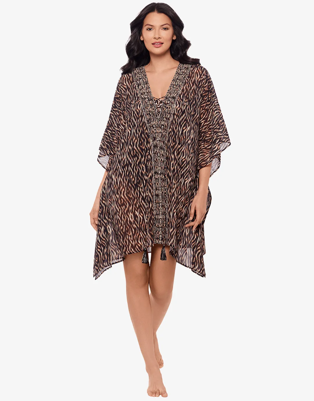 Topkapi Caftan - Black Multi