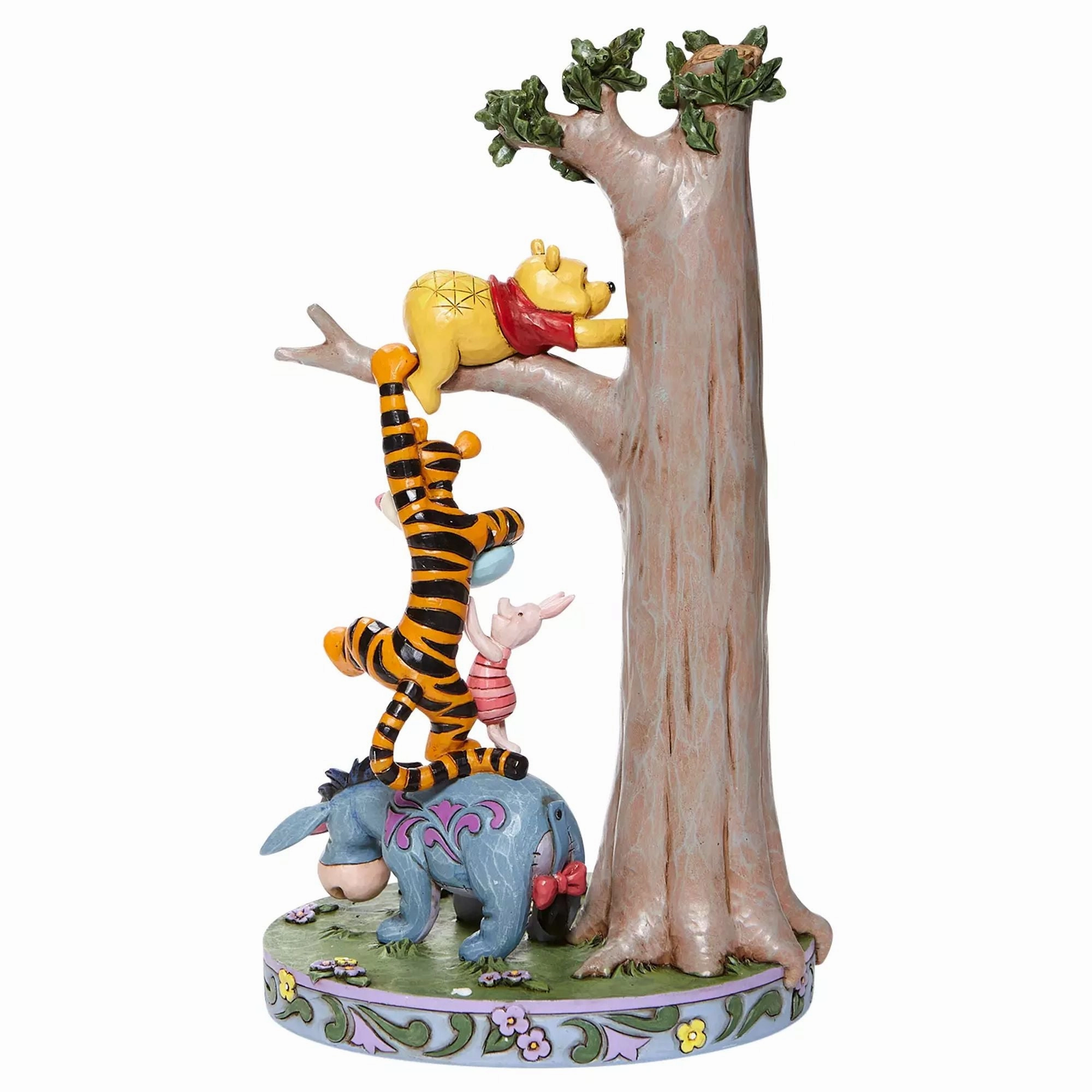 Tree with Pooh and friends