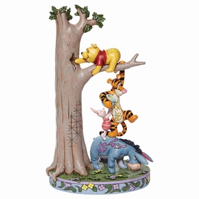 Tree with Pooh and friends Decorative Mirror,Wall Mirror