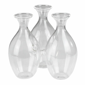 Trio Vase, Glass Vase,Ceramic Vase