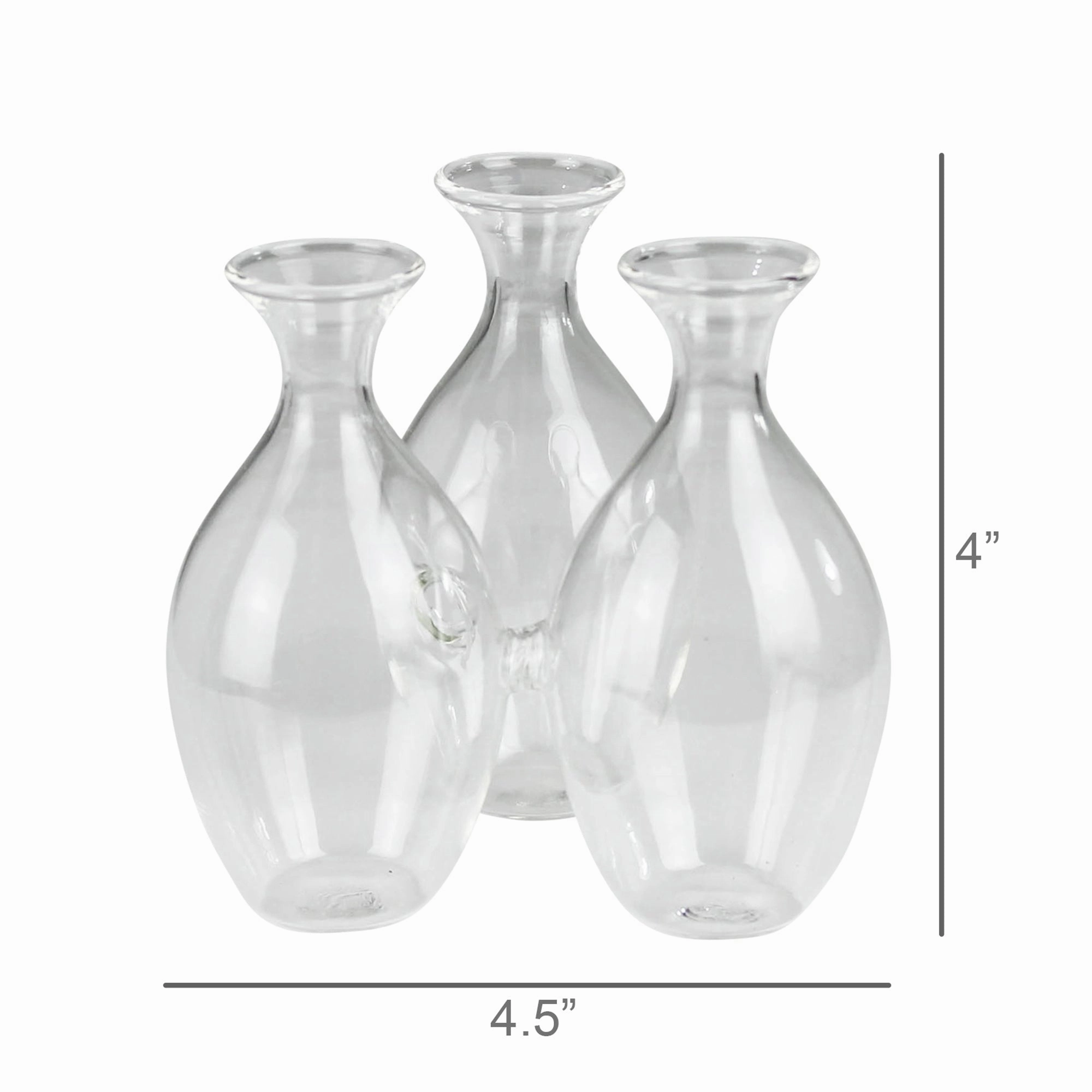 Trio Vase, Glass