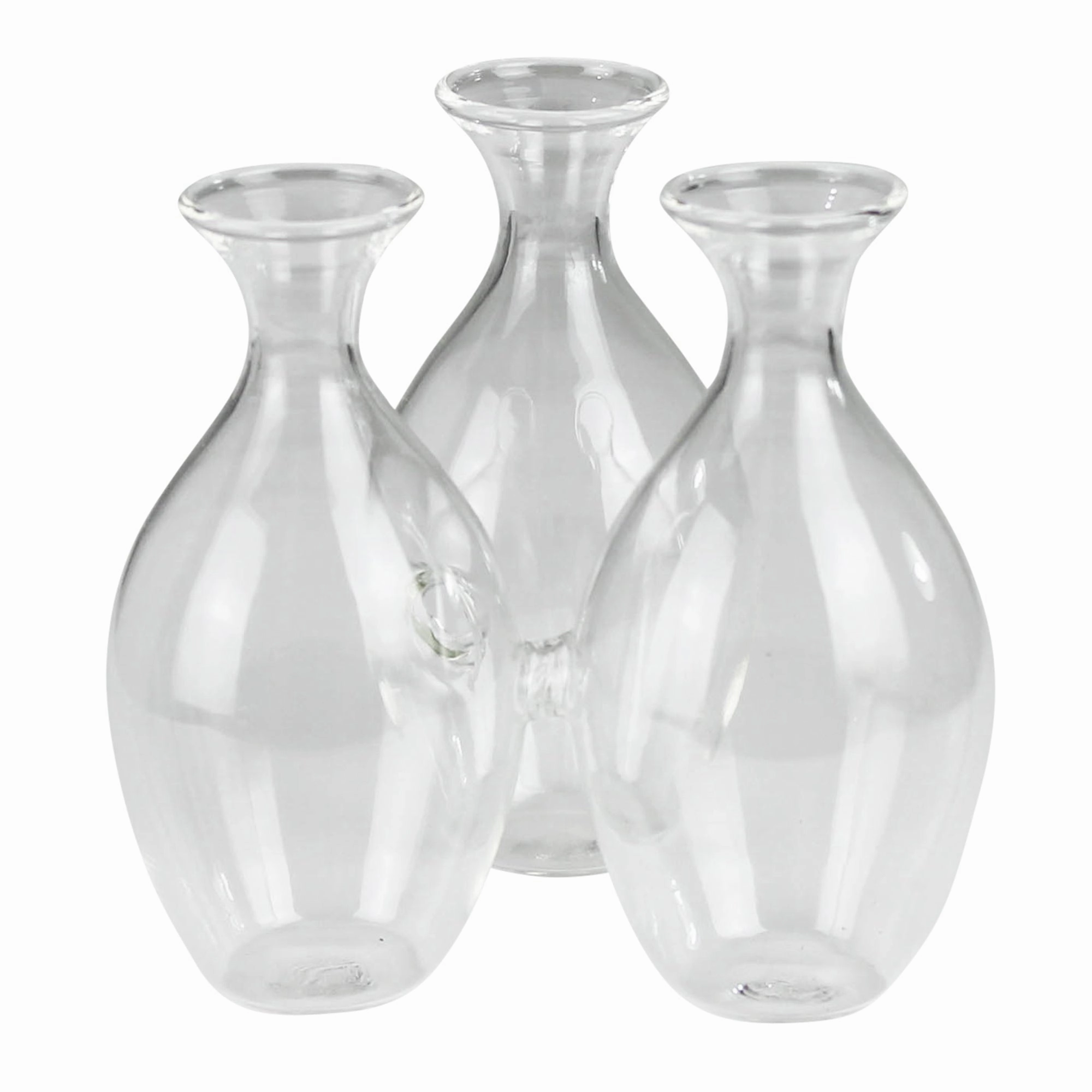 Trio Vase, Glass Vase,Ceramic Vase