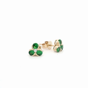 Tsavorite Garnet Earrings