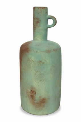 Turquoise Ceramic Bottle Vase | Liang & Eimil Russet Vase,Glass Vase