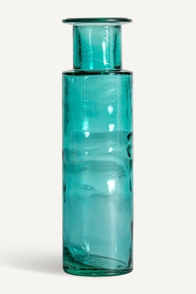 Turquoise Glass Vase | Vical Home Sea Vase,Glass Vase