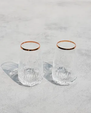 Twinkling Highball Glass - Set of 2 entry bench, shoe rack