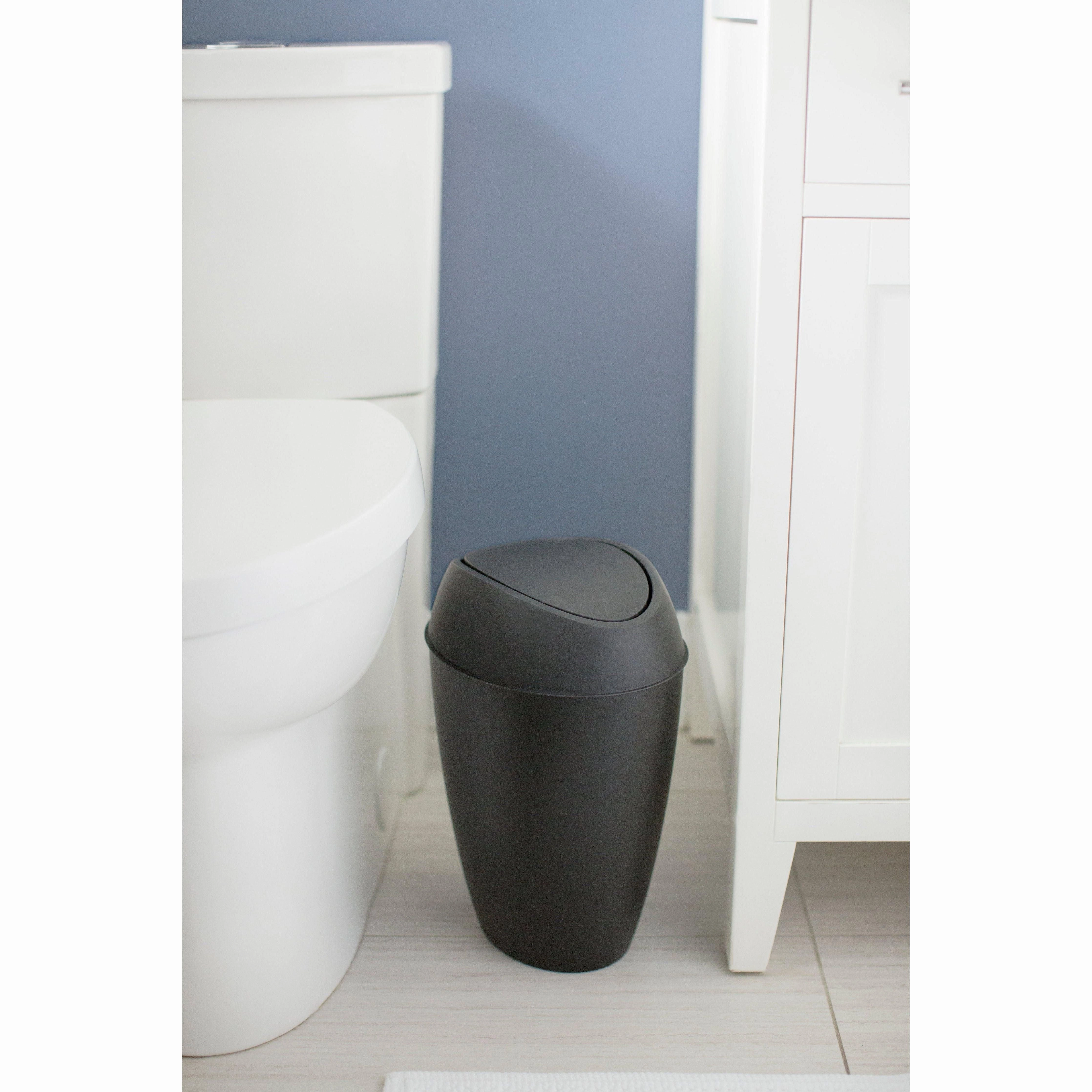 Twirla Trash Can 2.4 Gallon (9L) Capacity