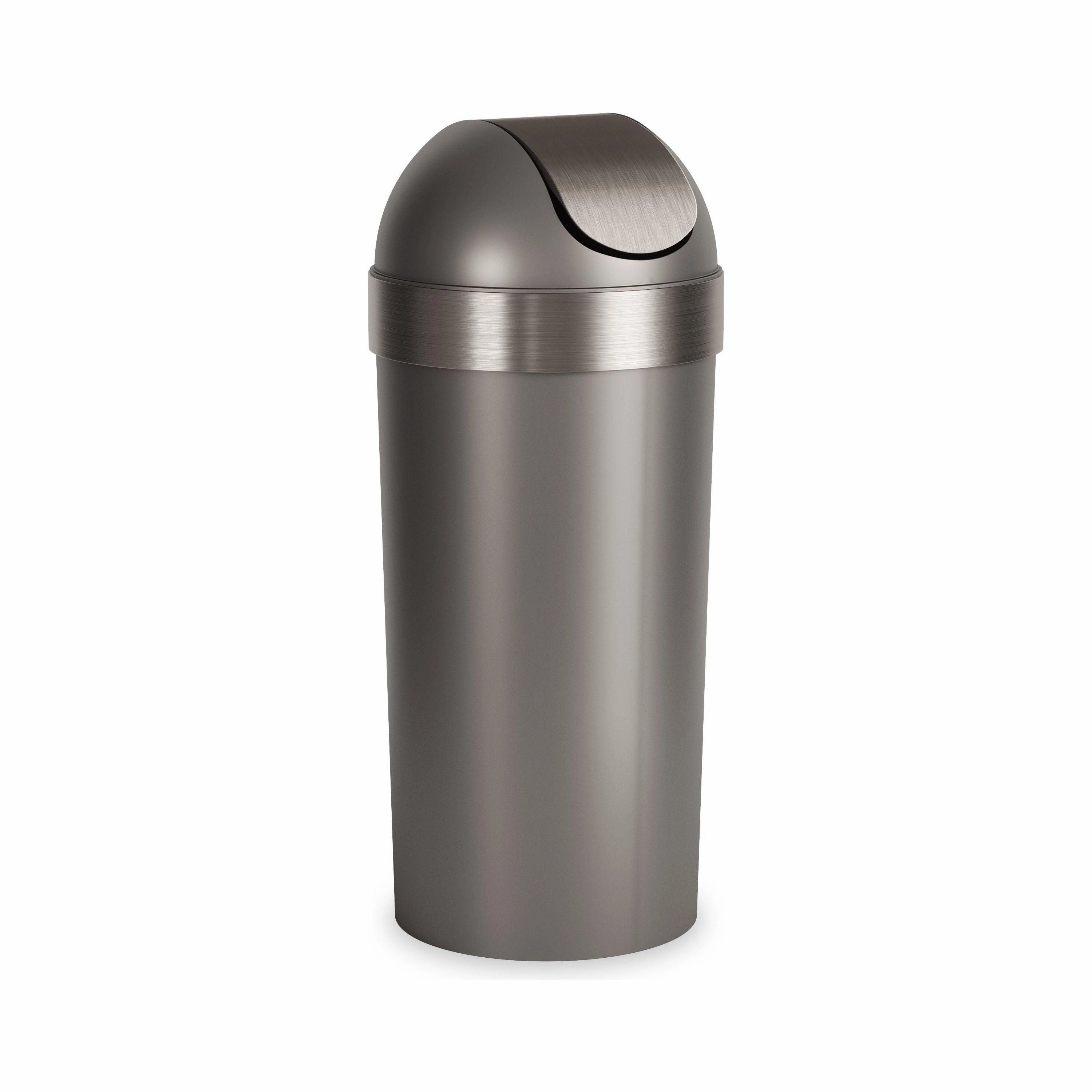 Venti 16-Gallon (62L) Trash Can with Swing Top Lid