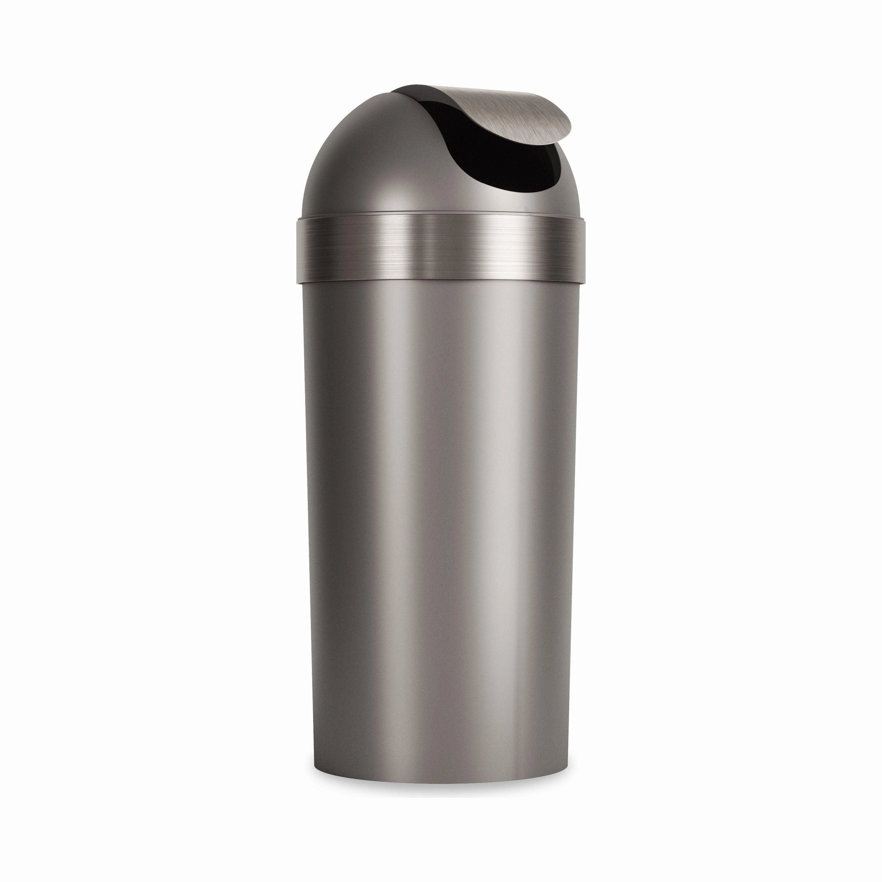 Venti 16-Gallon (62L) Trash Can with Swing Top Lid