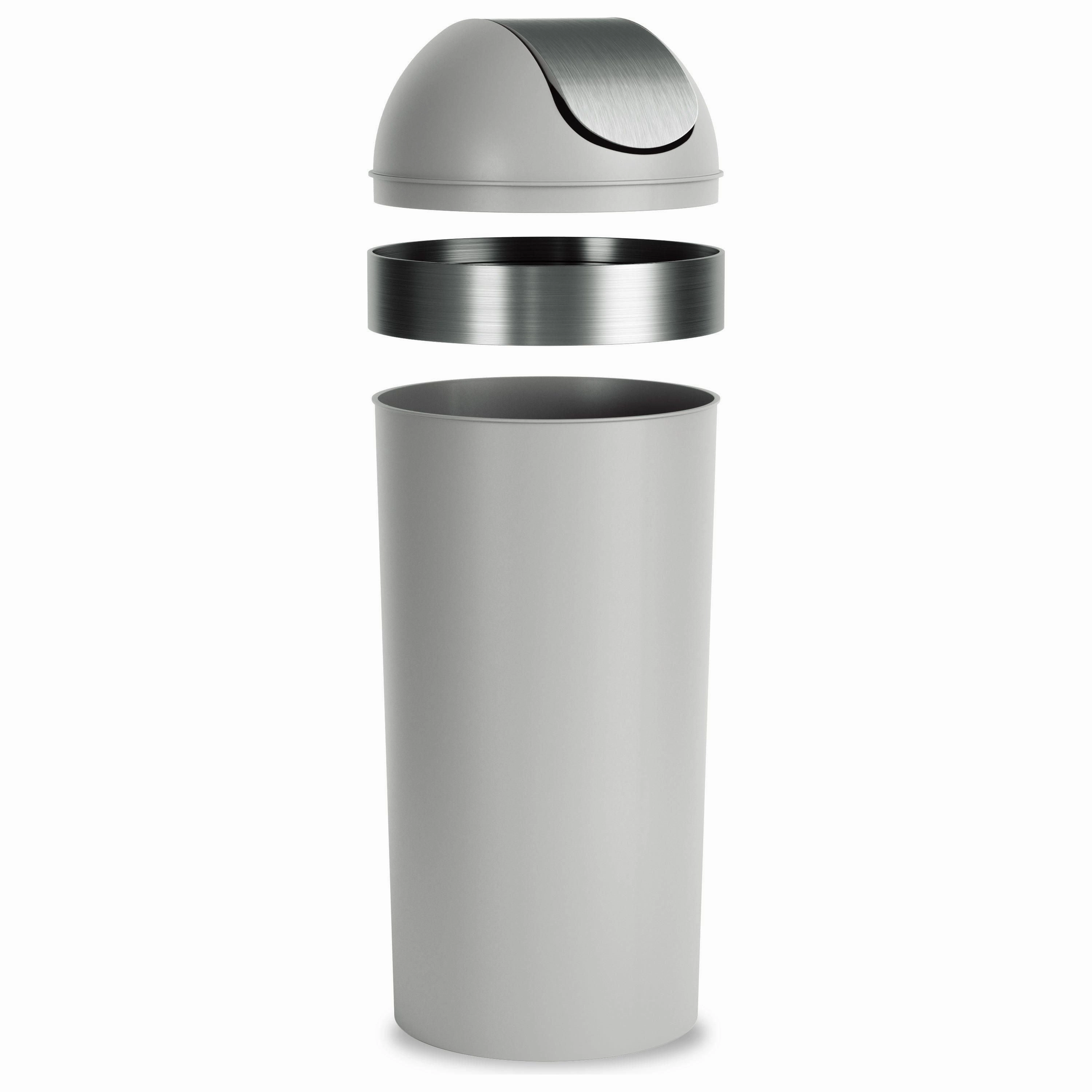 Venti 16-Gallon (62L) Trash Can with Swing Top Lid