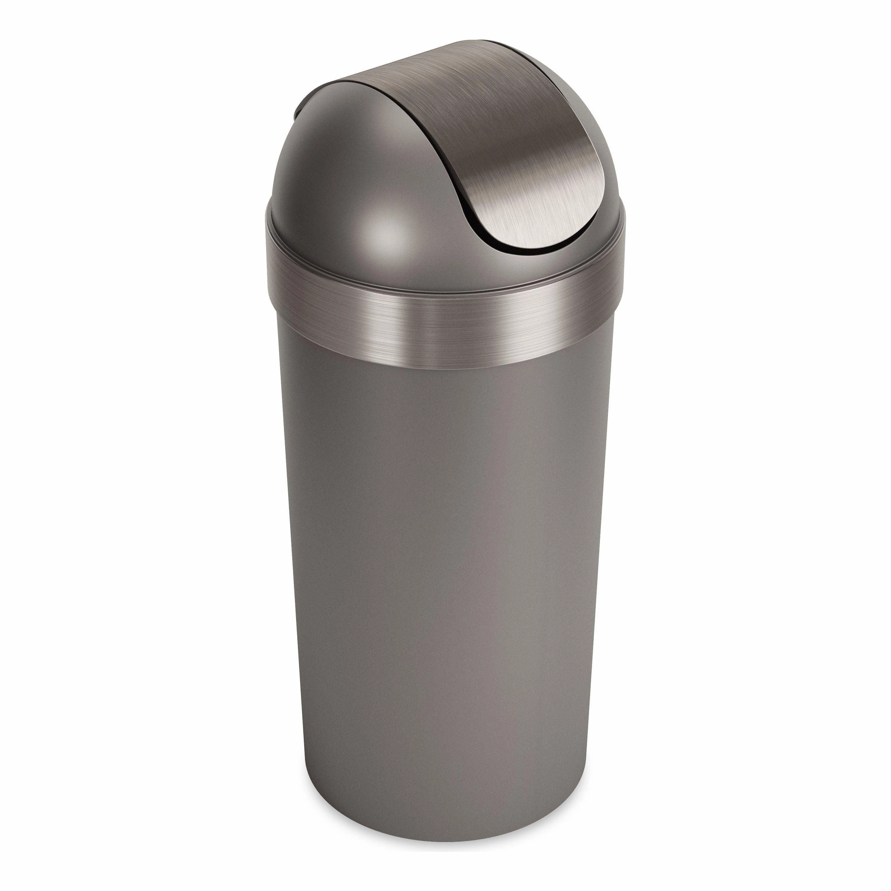 Venti 16-Gallon (62L) Trash Can with Swing Top Lid