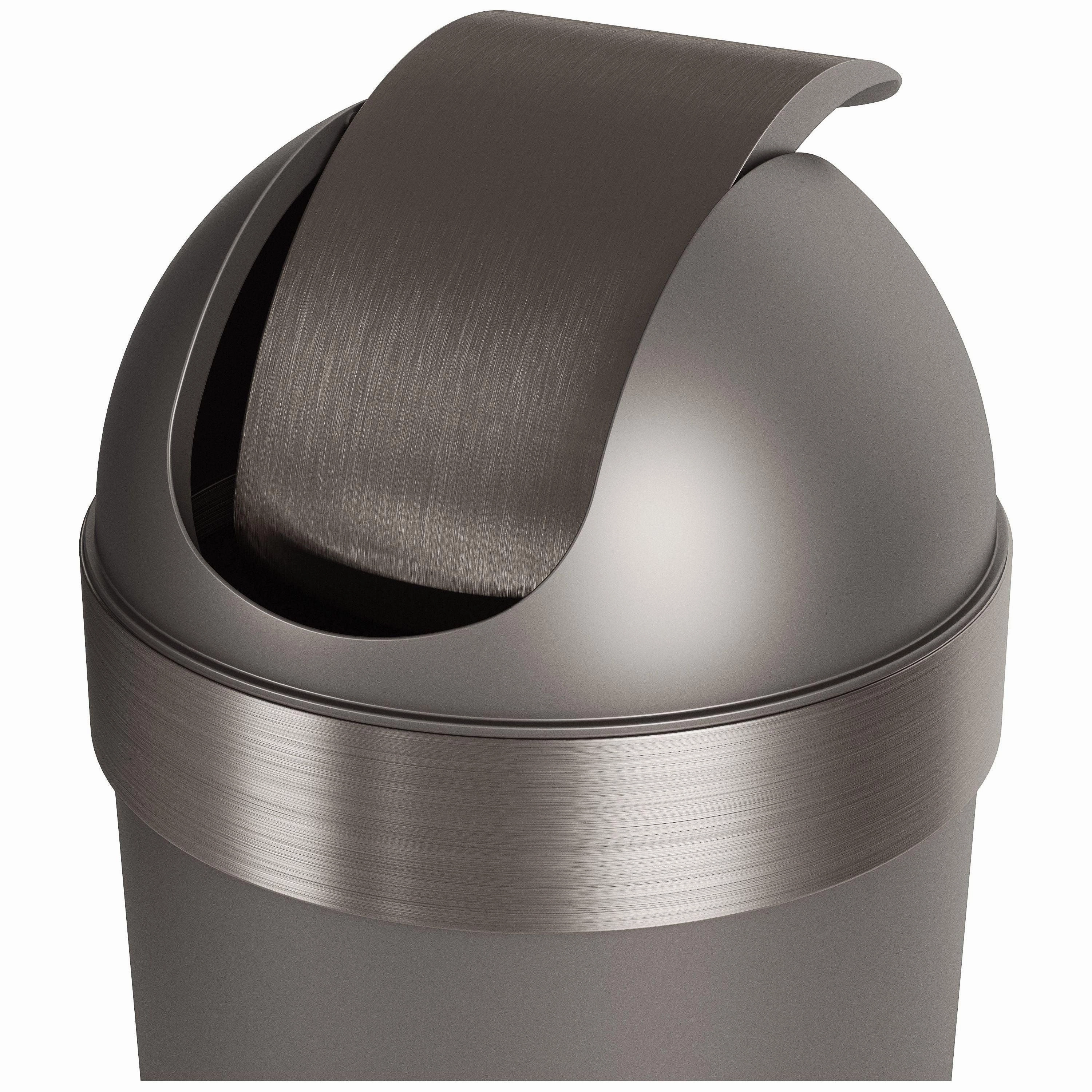 Venti 16-Gallon (62L) Trash Can with Swing Top Lid