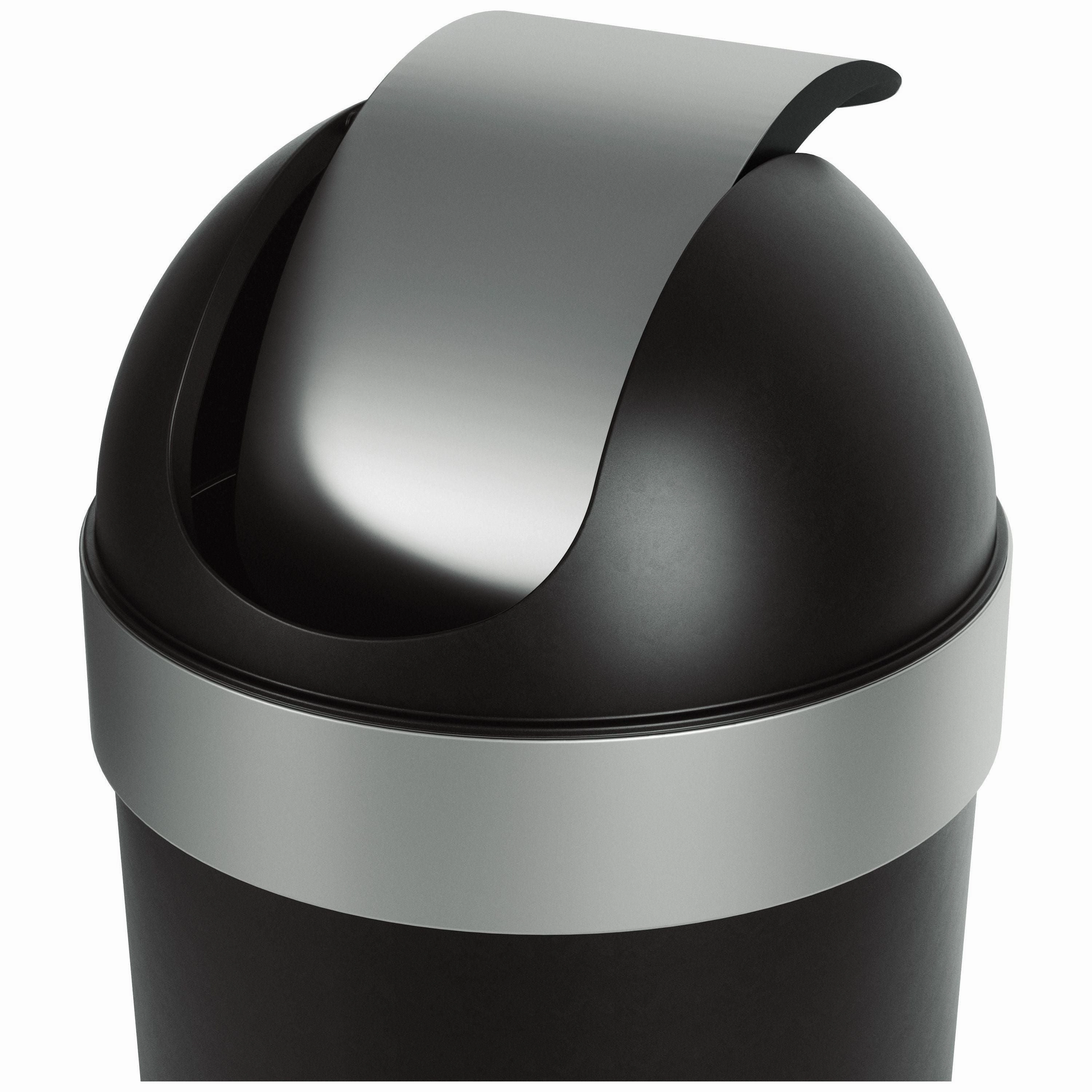 Venti 16-Gallon (62L) Trash Can with Swing Top Lid