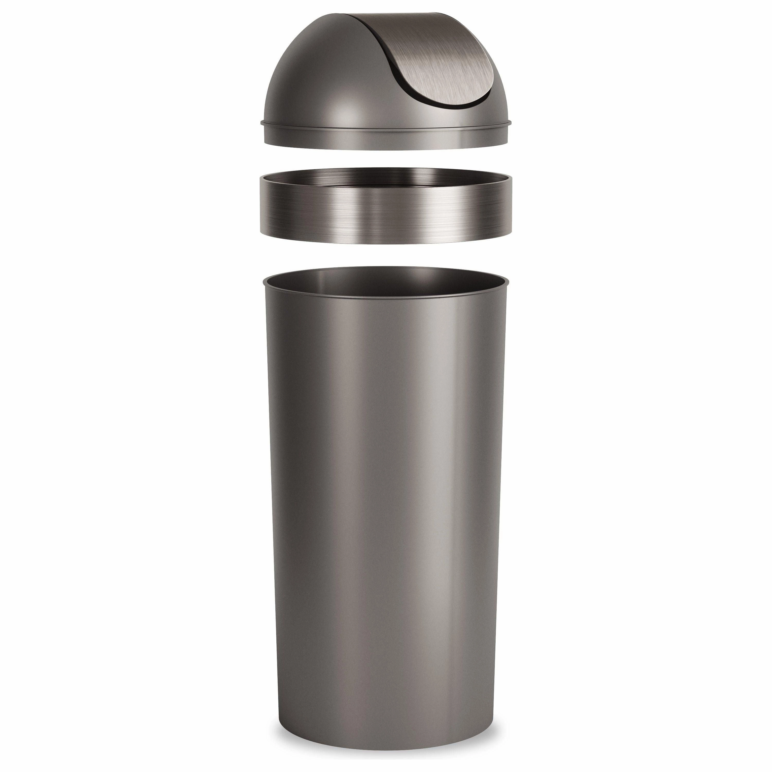 Venti 16-Gallon (62L) Trash Can with Swing Top Lid