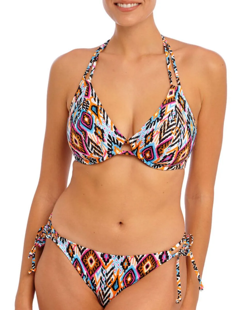 Viva La Fiesta Halter Bikini Top - Multi