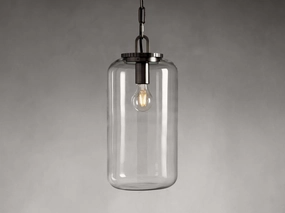 Wescott Cylinder Pendant with Chain Lighting,home lighting fixtures