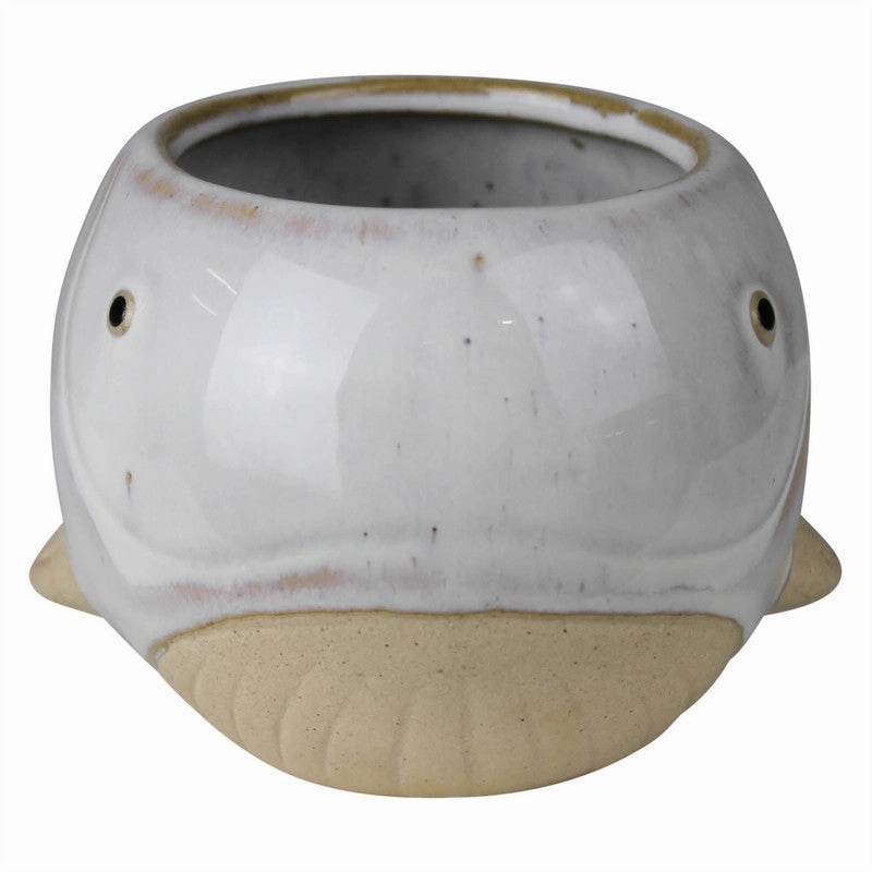 Whale Cachepot, Ceramic