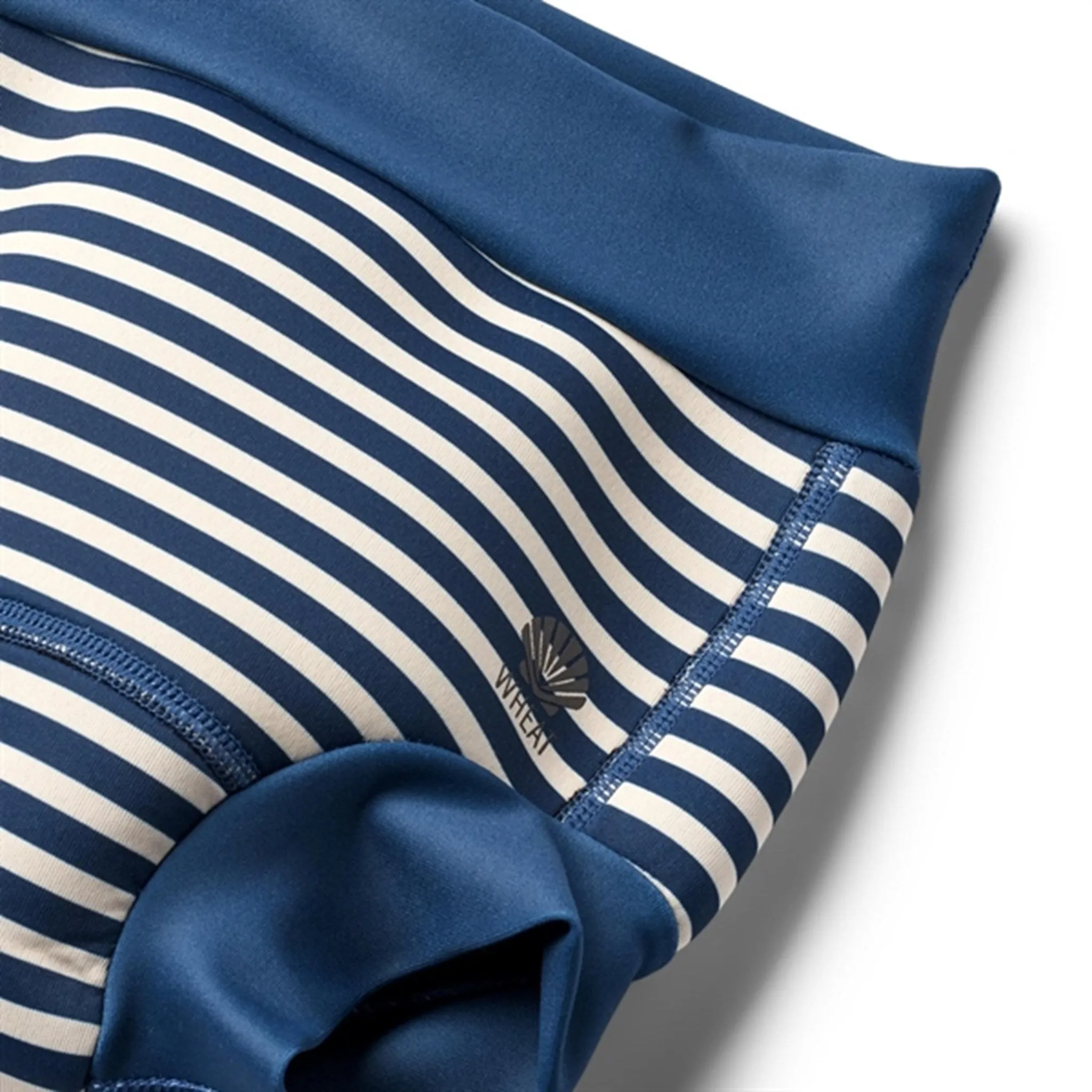 Wheat Indigo Stripe Neoprene Swim Pants