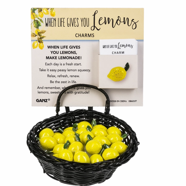 When Life Gives You Lemon Token Charm