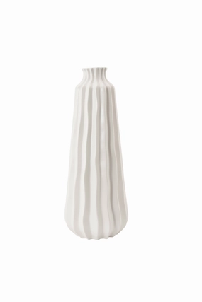 White Ceramic Contemporary Vase | Liang & Eimil Gourd I Vase,Glass Vase