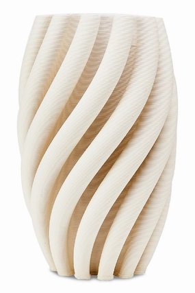 White Ceramic Fluted Vase | Liang & Eimil Macado Vase,Glass Vase