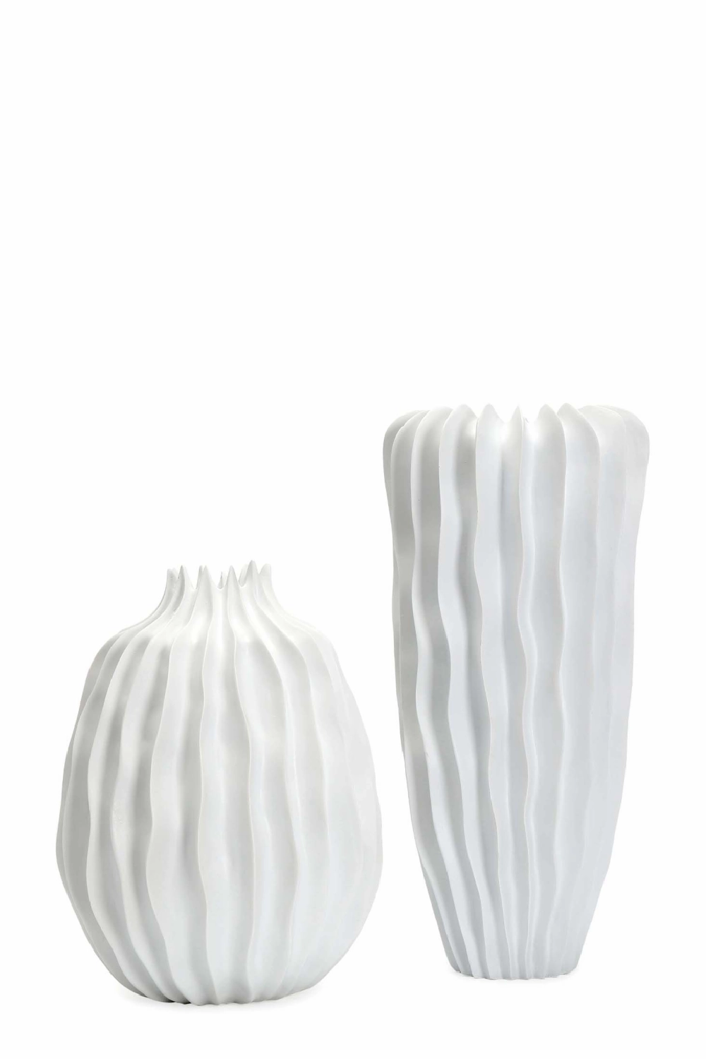 White Glazed Ceramic Vase | Liang & Eimil Ellen II
