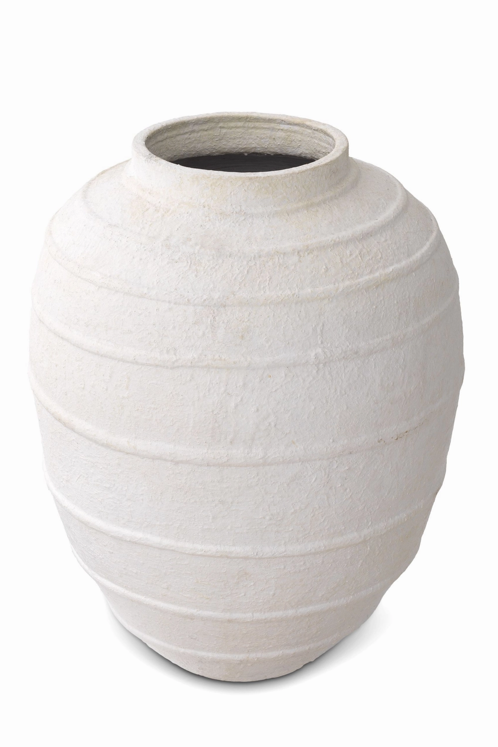 White Handmade Clay Vase | Eichholtz Romane Vase,Glass Vase