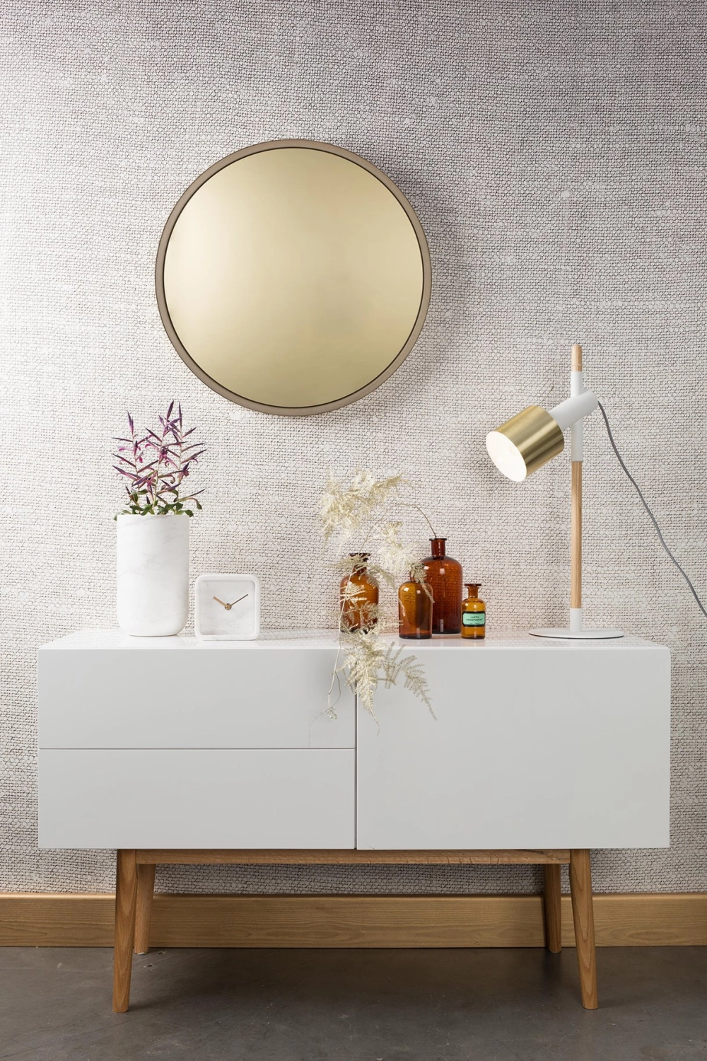 White Marble Vase | Zuiver Fajen
