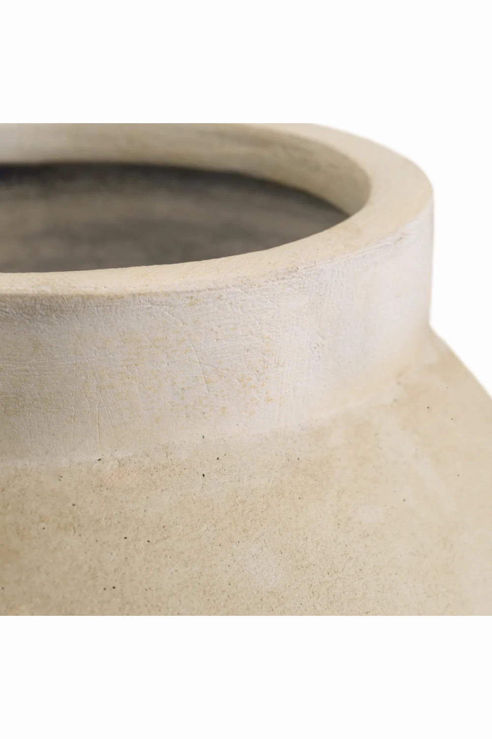 White Ovoid Vase | Met x Eichholtz  Moon Jar