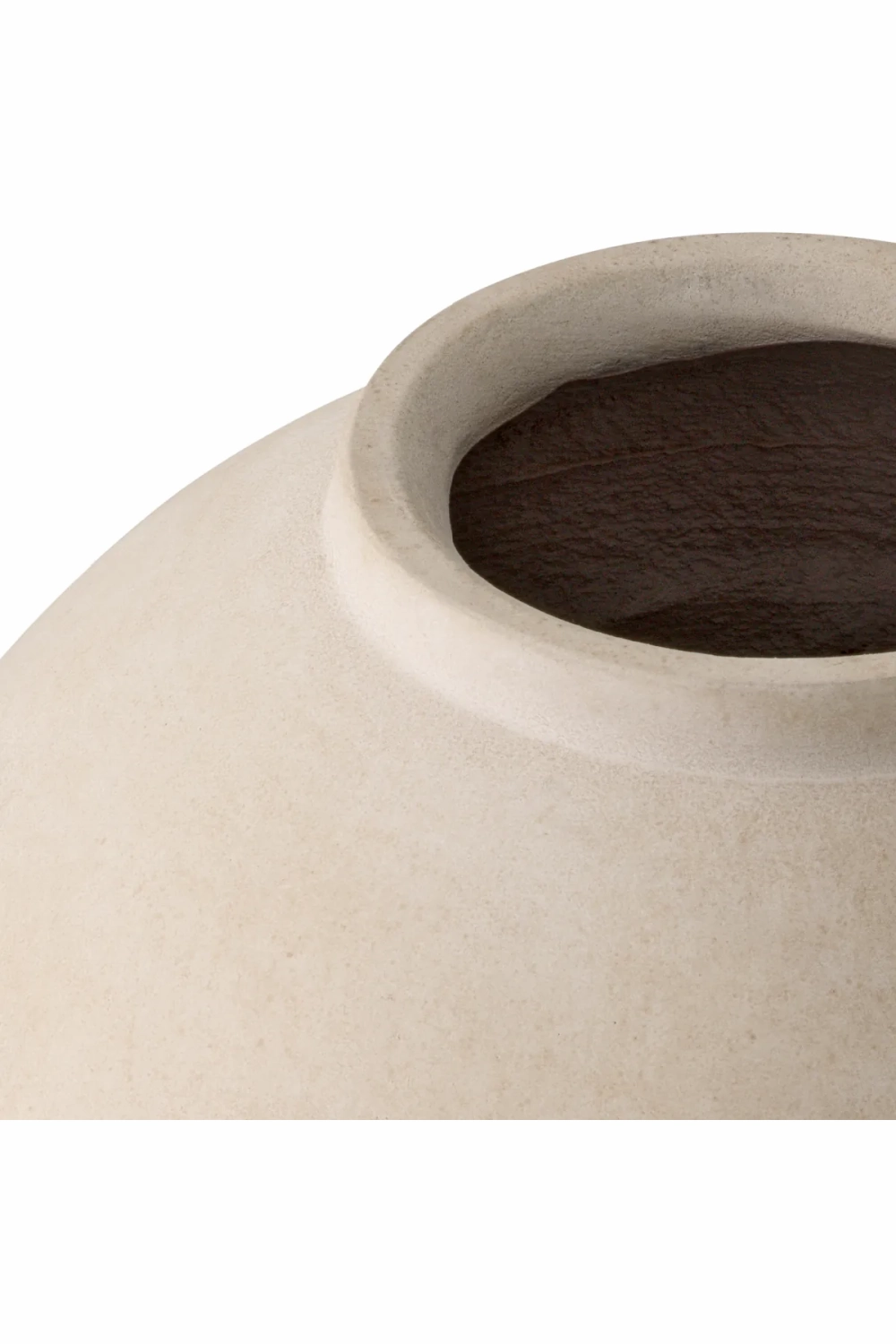 White Spherical Vase | Met x Eichholtz Moon Jar