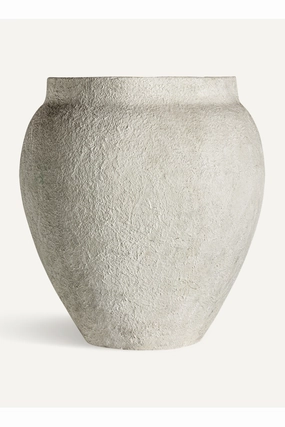 White Terracotta Vase | Vical Home Egerak Vase,Glass Vase